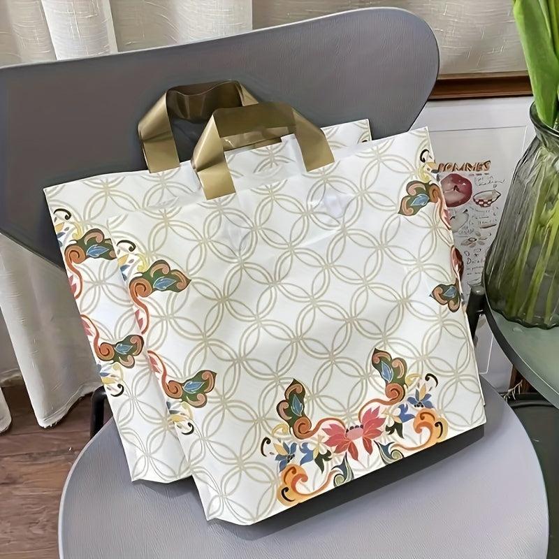5pcs Flower Tote Bag Party Wedding Gift Cosmetics Holiday Shopping Bag