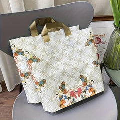 5pcs Flower Tote Bag Party Wedding Gift Cosmetics Holiday Shopping Bag