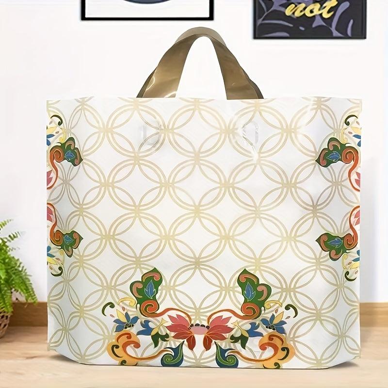 5pcs Flower Tote Bag Party Wedding Gift Cosmetics Holiday Shopping Bag