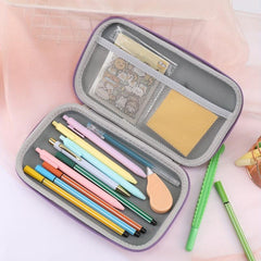 Cartoon Unicorn Pencil Case 3D Stationery Box Large Capacity Zipper Storage Box