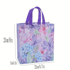 4pcs Mix Flower Goodie Bags Fabric Candy Biscuit Cookie Bags