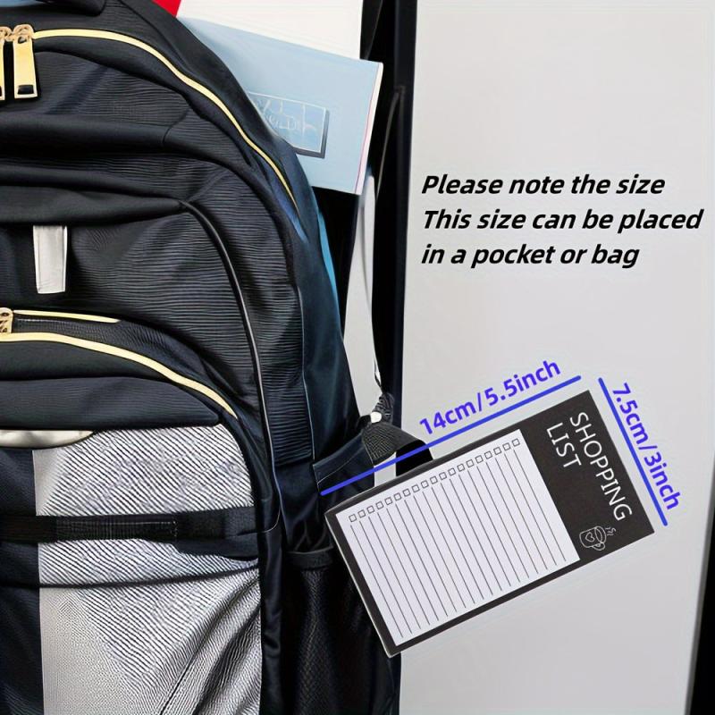 100sheets Grocery List Planning Pad Magnetic Sticky Notes
