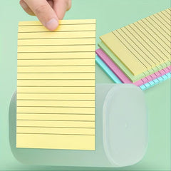 200 sheets Colorful Line Sticky Notes for Students & Office Workers