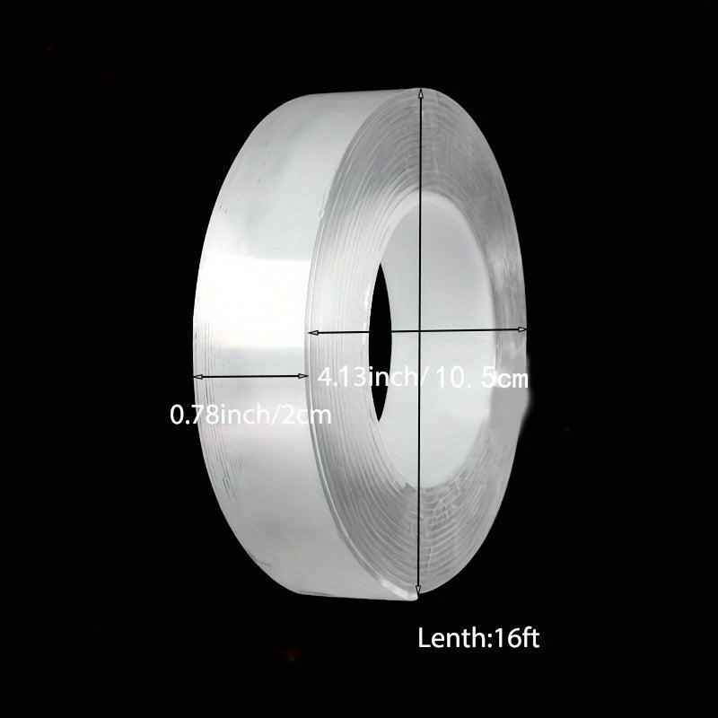 Heavy Duty Double Sided Tape - Reusable Traceless and Strong