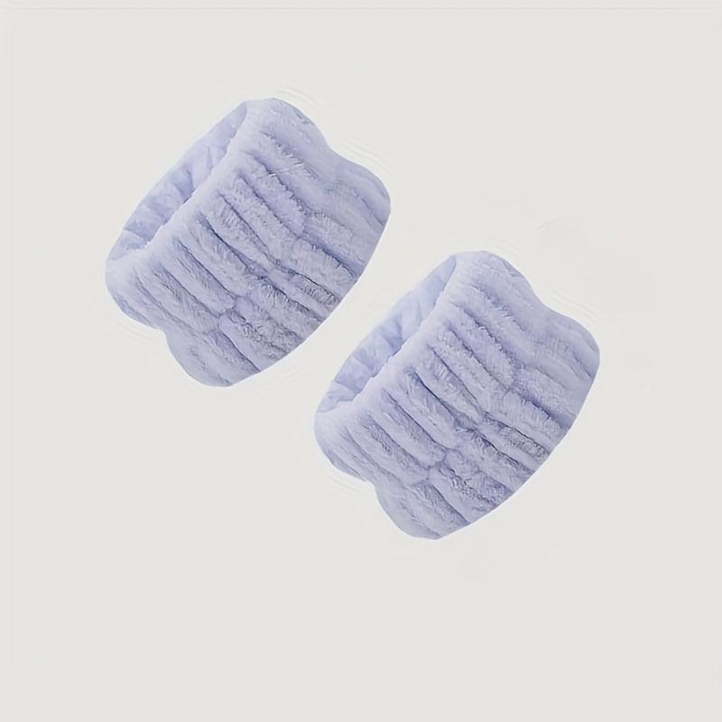 2pcs Face Washing Wrist With Magic Device To Absorb Water