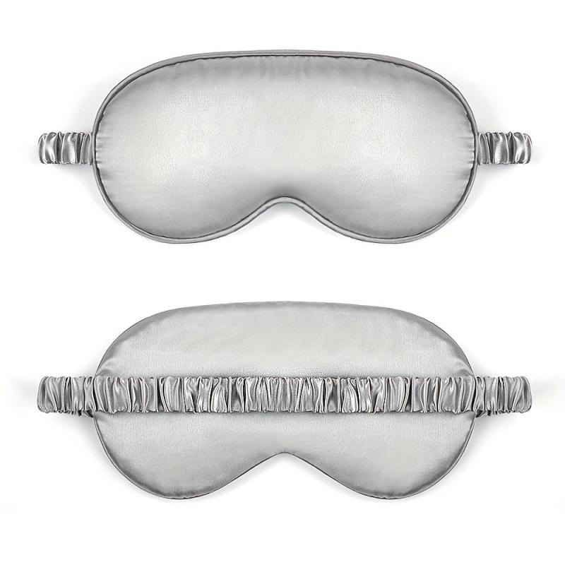 Soft Silk Blackout Sleep Eye Mask for Night Sleeping and Travel