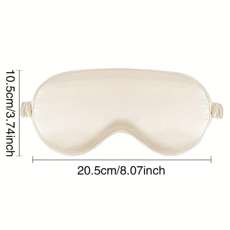 Soft Silk Blackout Sleep Eye Mask for Night Sleeping and Travel