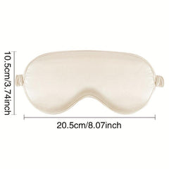 Soft Silk Blackout Sleep Eye Mask for Night Sleeping and Travel