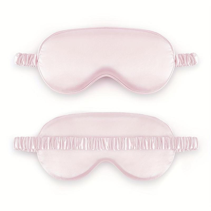Soft Silk Blackout Sleep Eye Mask for Night Sleeping and Travel