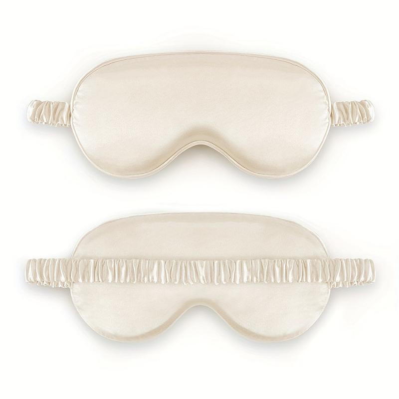 Soft Silk Blackout Sleep Eye Mask for Night Sleeping and Travel