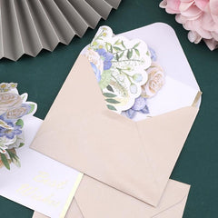3D Pop up Bouquet Greeting Card - Gift For Women Bosses And Friends