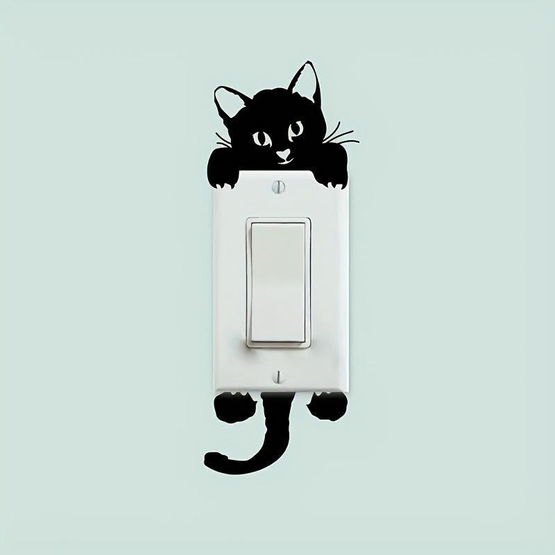 3D Cat Wall Sticker Home Decor Room Decor Mini Stuff Gadgets