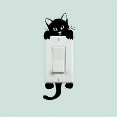 3D Cat Wall Sticker Home Decor Room Decor Mini Stuff Gadgets