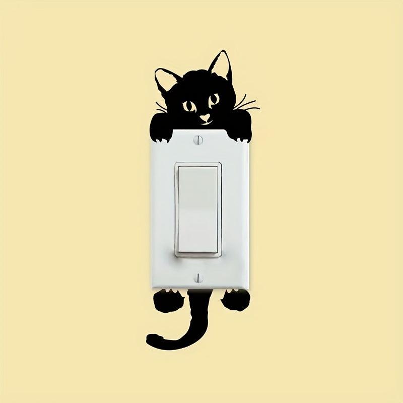 3D Cat Wall Sticker Home Decor Room Decor Mini Stuff Gadgets