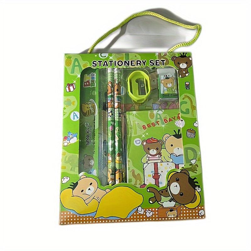 6pcs Times Stationery Set Learn Box - June 1 Birthday Prizes