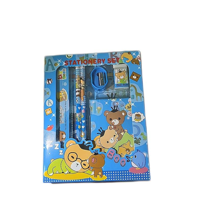 6pcs Times Stationery Set Learn Box - June 1 Birthday Prizes