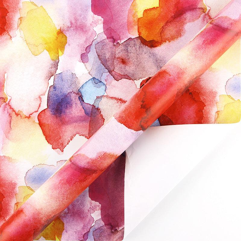 Colorful Cartoon Birthday Gift Wrapping Paper Roll - 3m