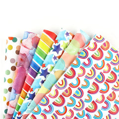 Colorful Cartoon Birthday Gift Wrapping Paper Roll - 3m