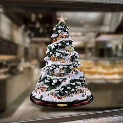 Christmas Tree Window Clings Stickers for Holiday Decor