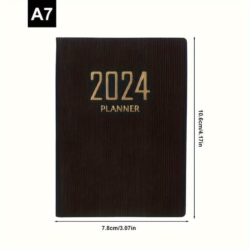 A7 Daily Planner Mini Portable Notebook School Supplies