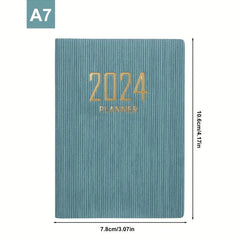 A7 Daily Planner Mini Portable Notebook School Supplies