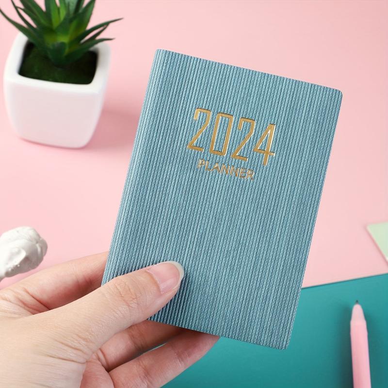 A7 Daily Planner Mini Portable Notebook School Supplies