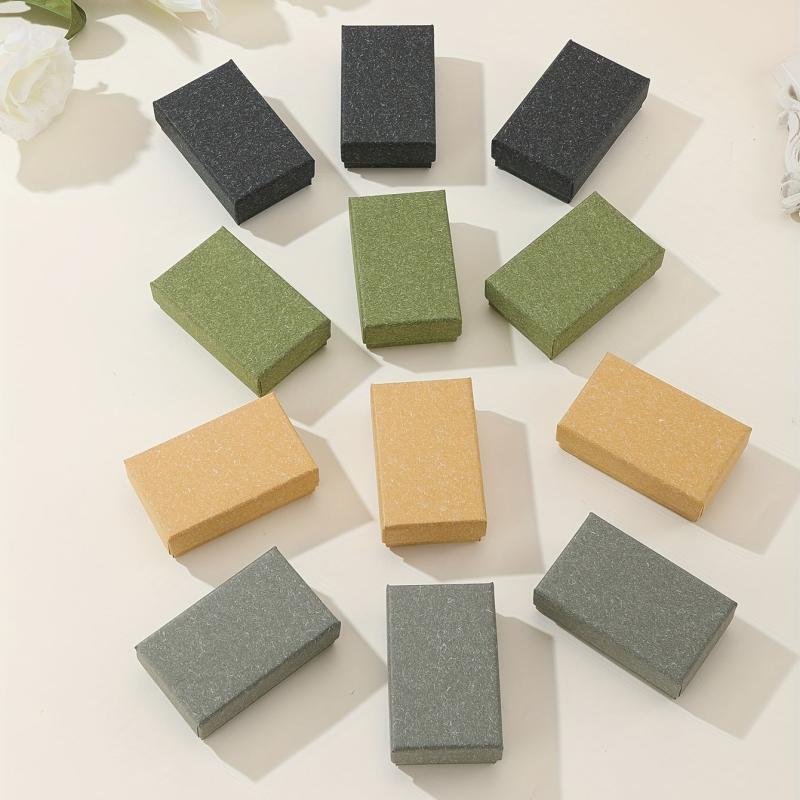 12pcs Jewelry Packaging Box Gift Packaging Box For Holiday Party