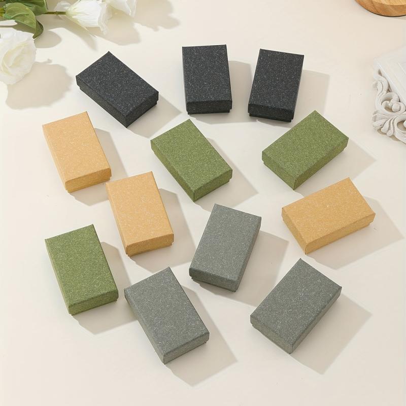 12pcs Jewelry Packaging Box Gift Packaging Box For Holiday Party