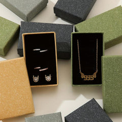 12pcs Jewelry Packaging Box Gift Packaging Box For Holiday Party