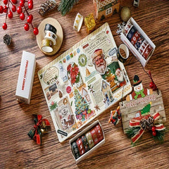 6 Rolls Creative Christmas Washi Hand Account Tape Set