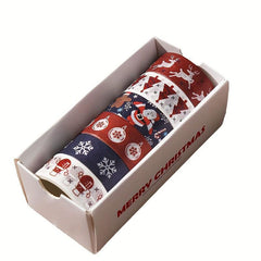 6 Rolls Creative Christmas Washi Hand Account Tape Set