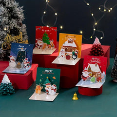 Christmas Pop Up Greeting Card & Envelope Set