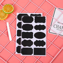 20pcs Waterproof Label Stickers Self Adhesive Easy Use Name Tag Classification