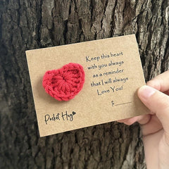 2pcs Heart Pocket Hug Keepsake Thinking Of You Gift Love You Gift