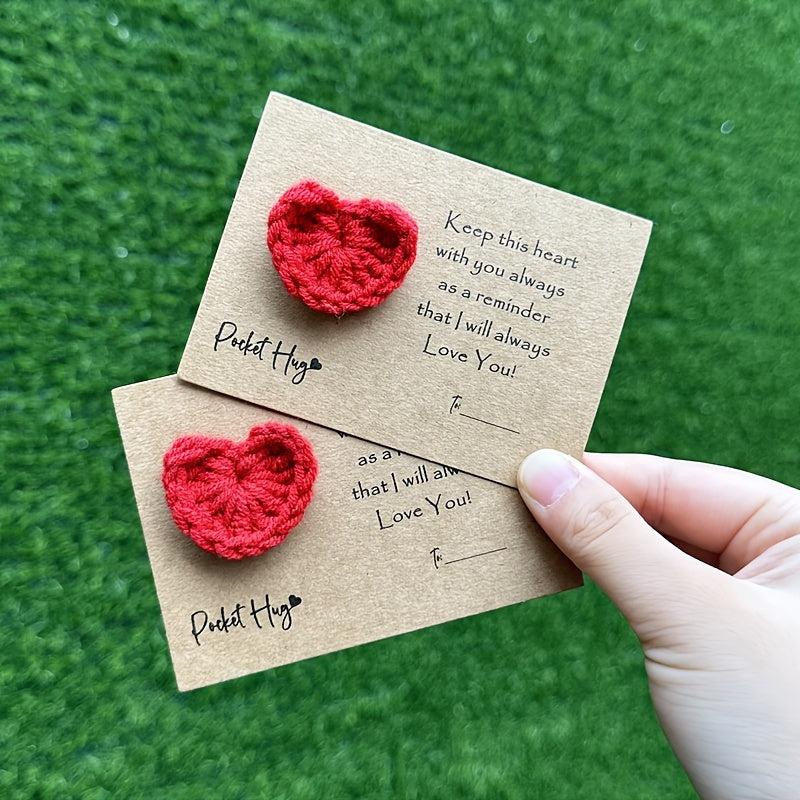 2pcs Heart Pocket Hug Keepsake Thinking Of You Gift Love You Gift