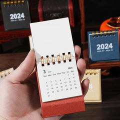 Mini Desk Calendar Small & Delicate Desktop Placement