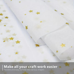 20 Sheets Print Wrapping Paper Translucent Paper for Gift Wrap
