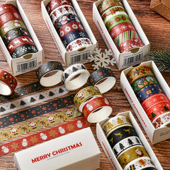 6pcs Stamping Booklet Washi Tape School Supplies Art Supplies