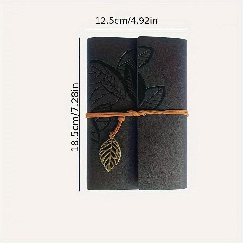 Retro Loose-leaf Notepad Strap Journal A6 School Supplies
