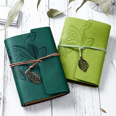Retro Loose-leaf Notepad Strap Journal A6 School Supplies