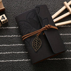 Retro Loose-leaf Notepad Strap Journal A6 School Supplies