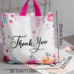 4pcs Plastic Handbags Clothes Packaging Bags