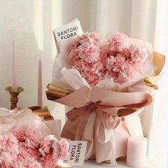 Double Sided Golden Flower Wrapping Paper Waterproof Gift Packaging