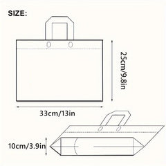 5pcs Makeup Women Pattern Plastic Tote Bags Mother's Gift Bags