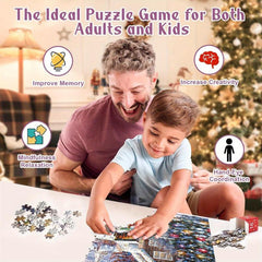 Advent Calendar Christmas Jigsaw Puzzle 1000 Pieces Gift