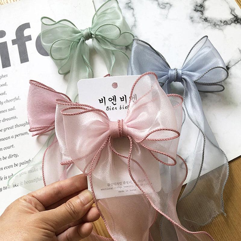 10m Solid Organza Ribbon Wavy Edge Ribbon For Bouquet Packaging