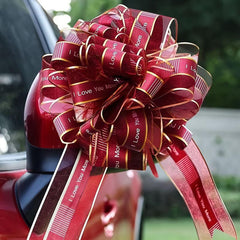 6pcs Wedding Pull Flower Car Room Decoration Supplies Gift Basket