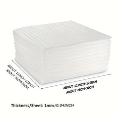 50pcs Foam Wrap Cushion Sheets 12 Inch for Moving Boxes