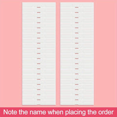 Transparent Name Stickers Waterproof Essential Gear For School Supplies