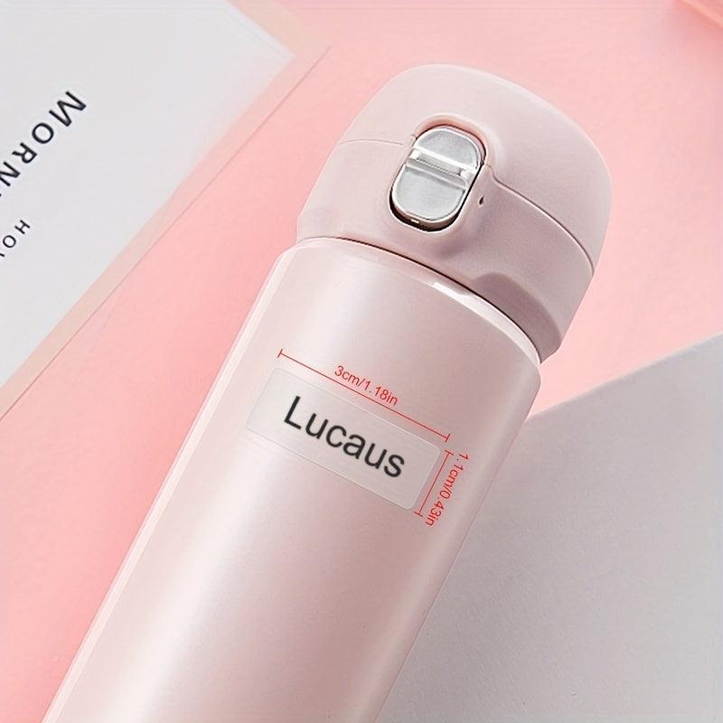 Transparent Name Stickers Waterproof Essential Gear For School Supplies